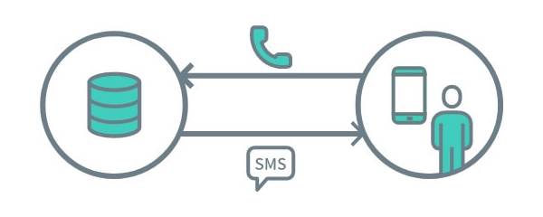 電話 de SMS